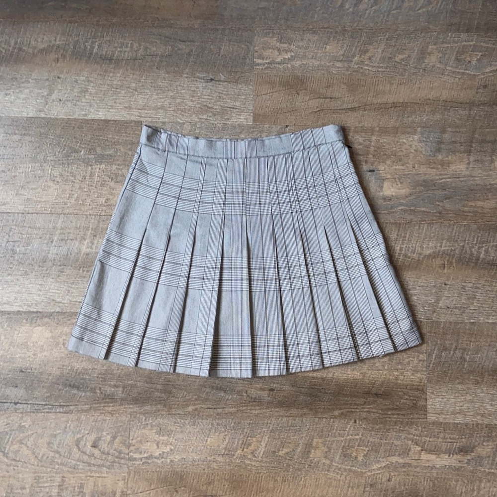 3/$30 | Cotton On Plaid Pleated Skater Skirt